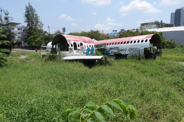 Exploring The Abandoned Planes In Bangkoks Airplane Graveyard