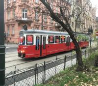 Trams in Krakow