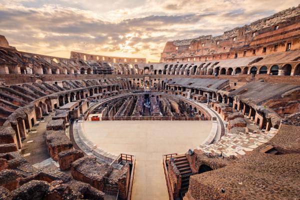 Rome's Colosseum From The Inside - Such An Amazing View, Worth Seeing While In Rome