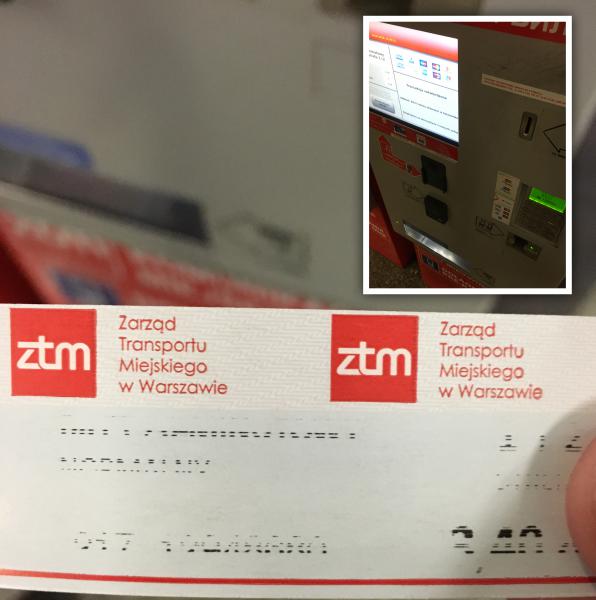 Buying tickets - it cost 3.40zł (under 1 Euro) for 20 minutes of travel. Remember to validate your tickets when on the tram/bus/metro!